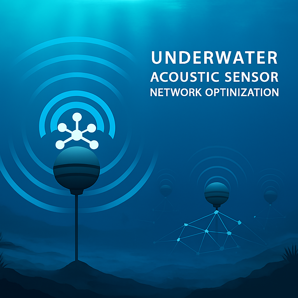 ASTRD RESSACH – Underwater Acoustic Sensor Network Optimization